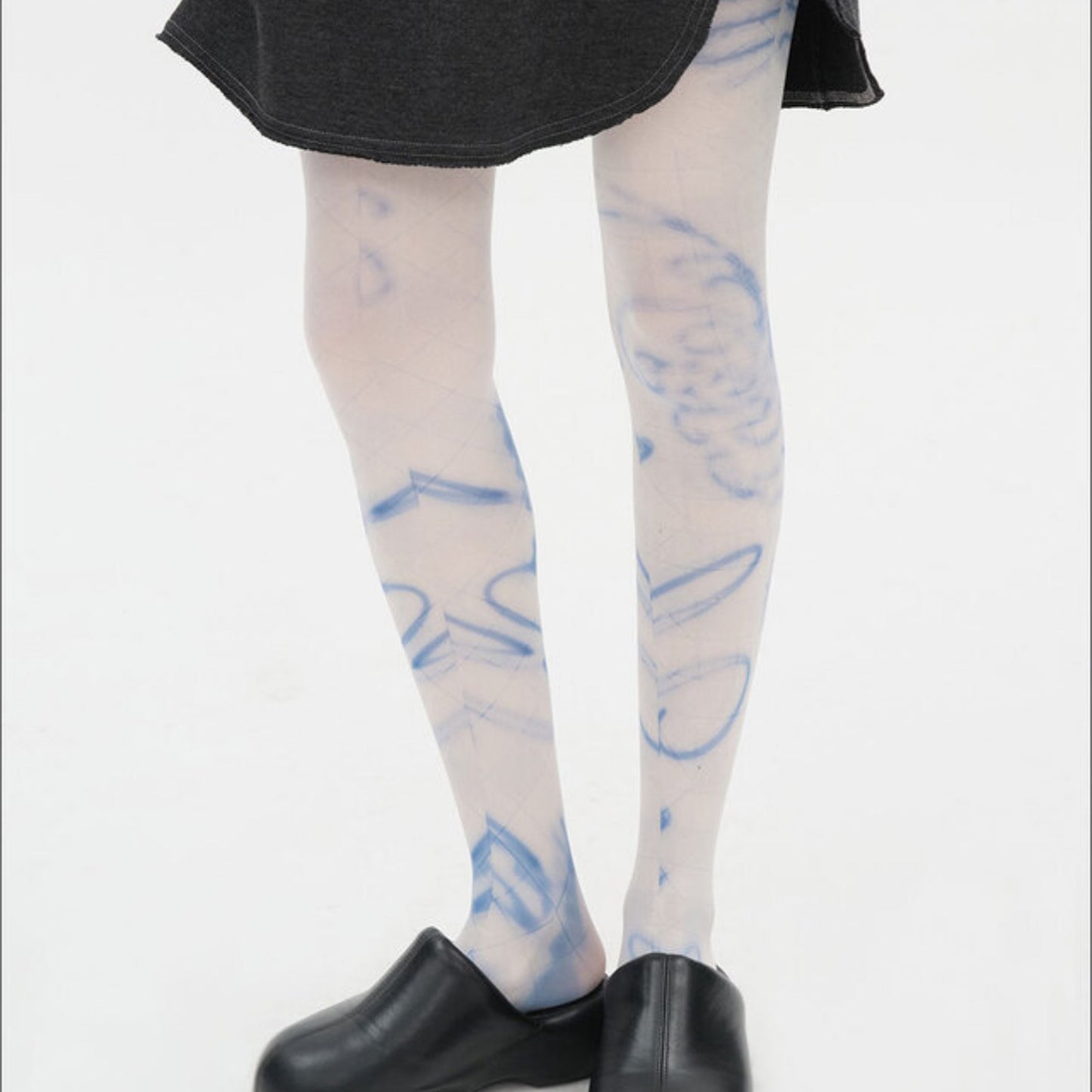 Drift Tights / Blue / グラフィックタイツ