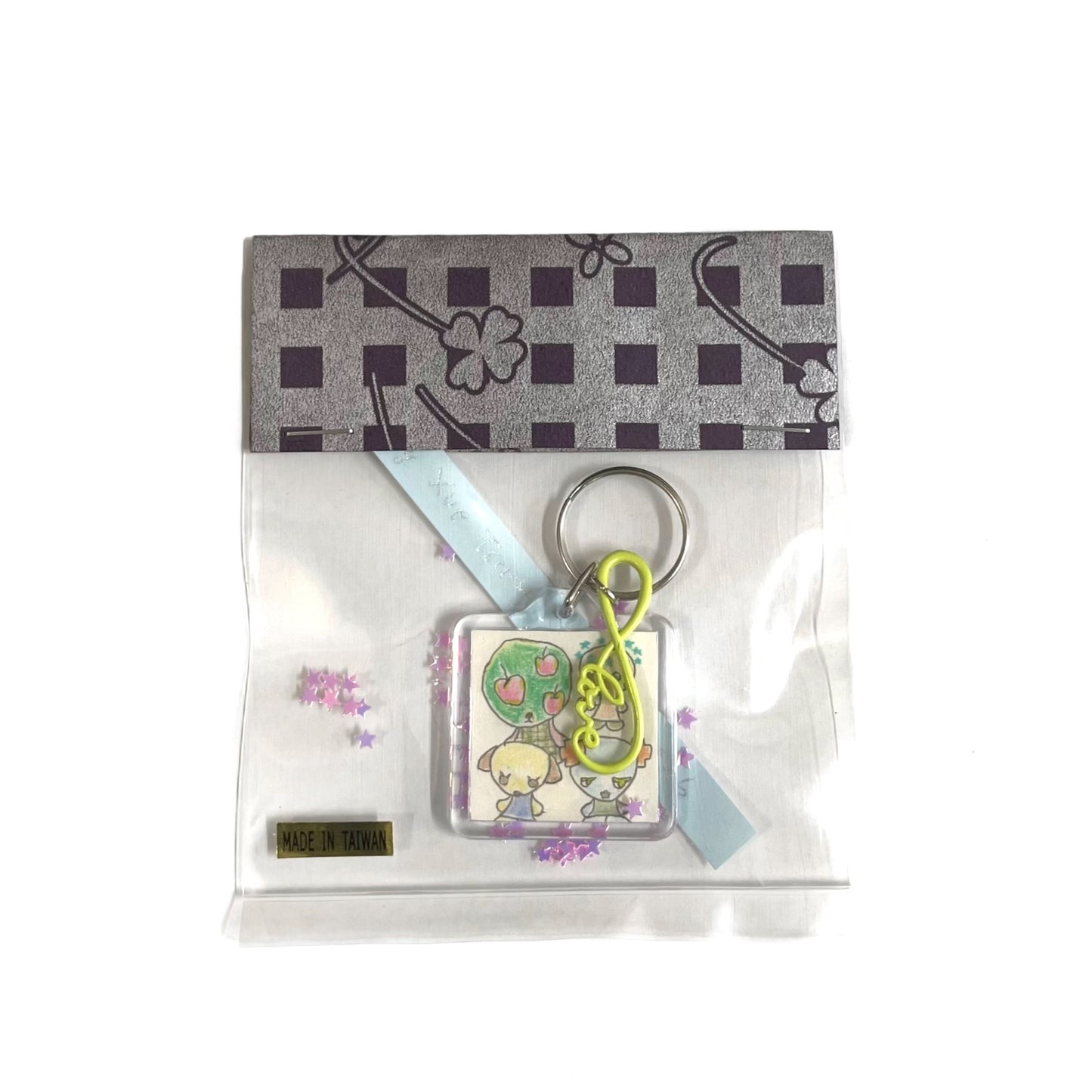 【Xue Tsung-Hsien】original drawing keychain / park / キーチェーン