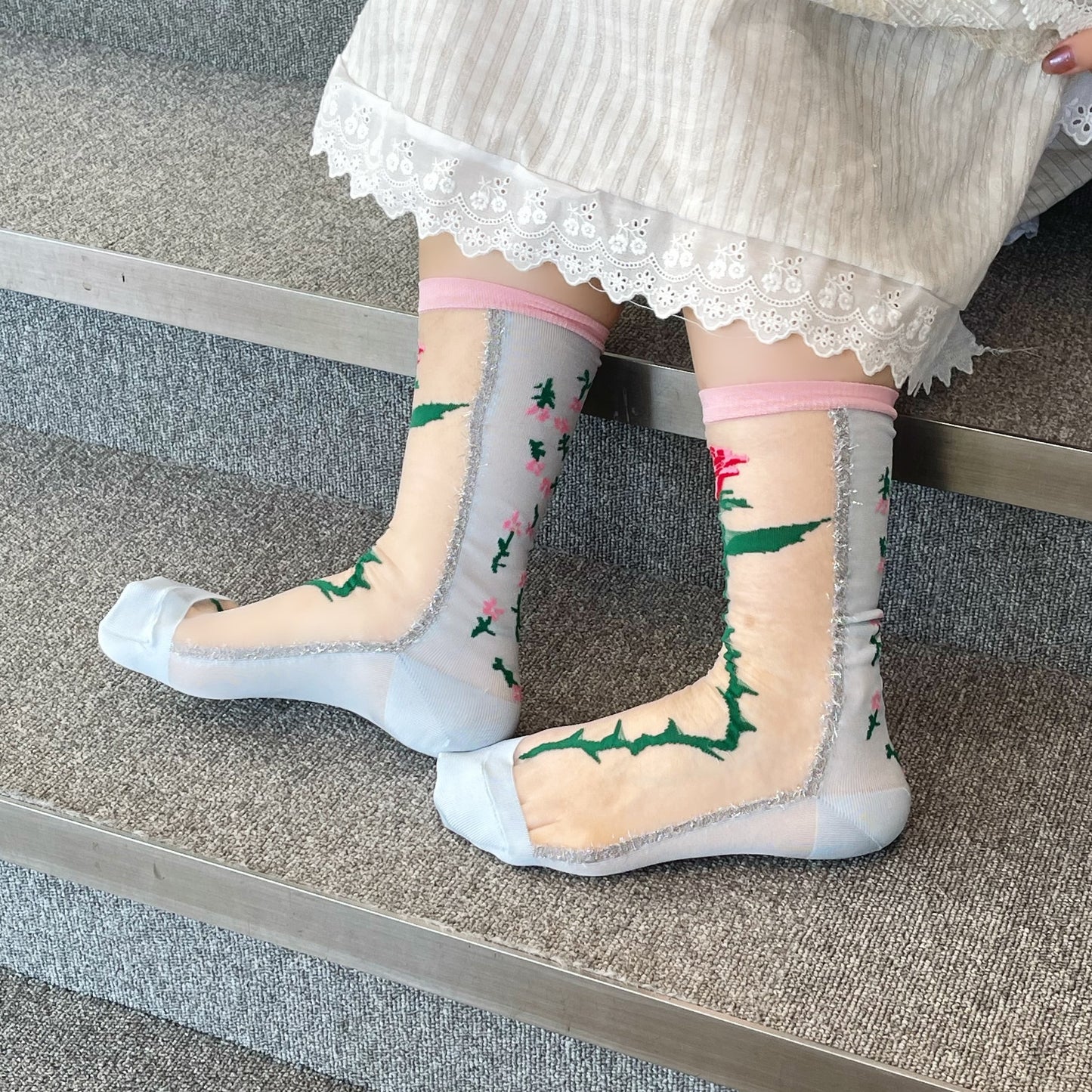 Rose socks / ローズソックス