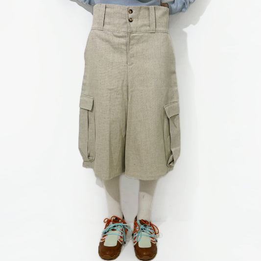 Short Cargo trousers / Denim / ショートカーゴトラウザーズ