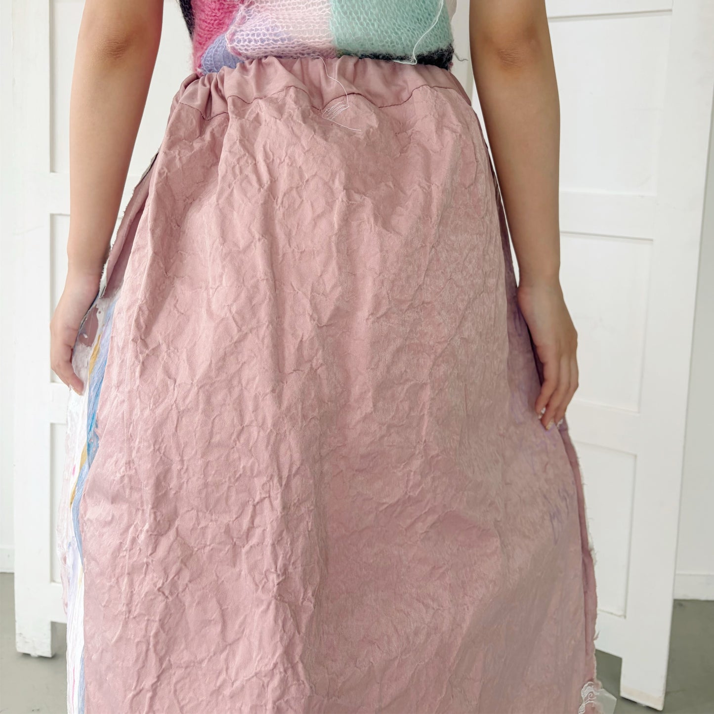 Drawing skirt / Pink / ドローイングスカート
