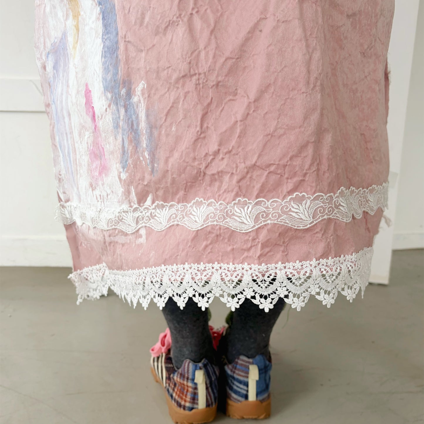 Drawing skirt / Pink / ドローイングスカート