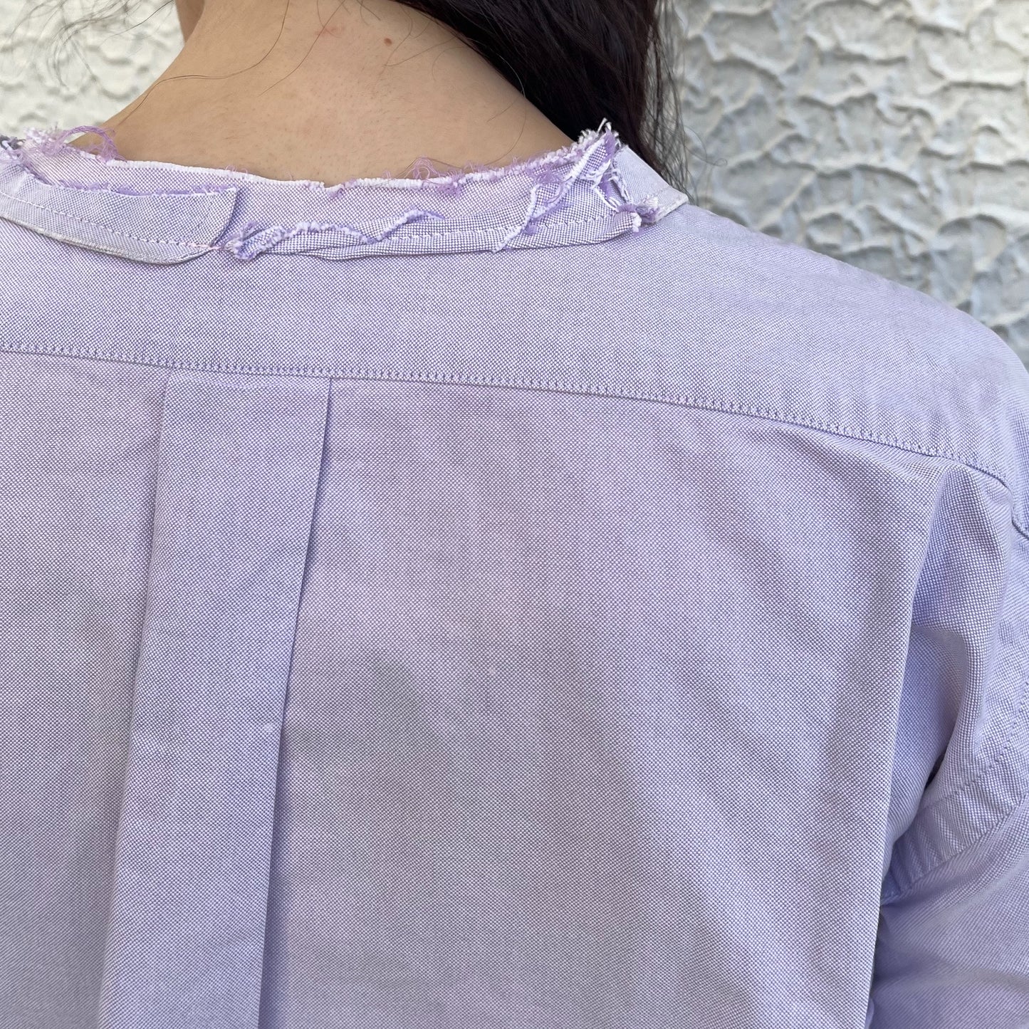 【TONII MONDO】-die flower shirt / Purple / ダイフラワーシャツ