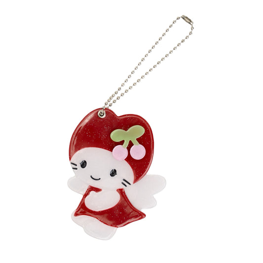 [X YOUNGART] Fairy CHERRY PET Mirror Key Ring / ミラーキーリング