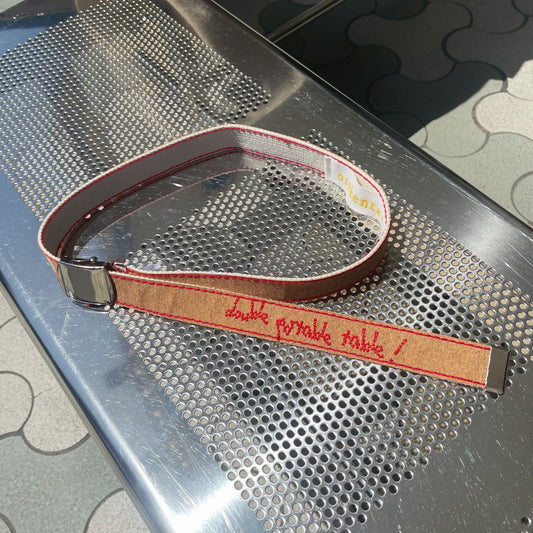cork belt / red / コルクベルト