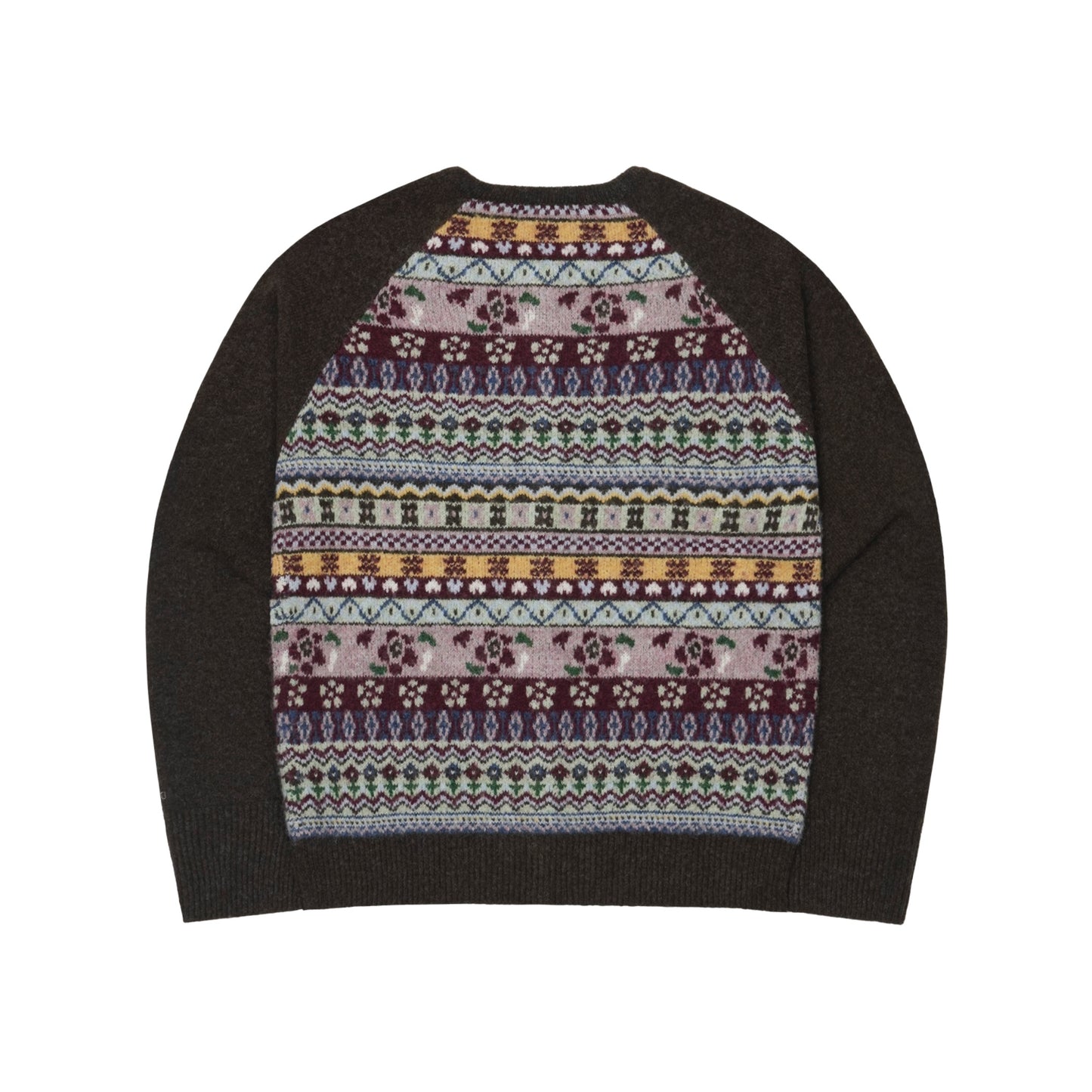 COTTAGE KNIT CARDIGAN / BROWN / ニットカーディガン