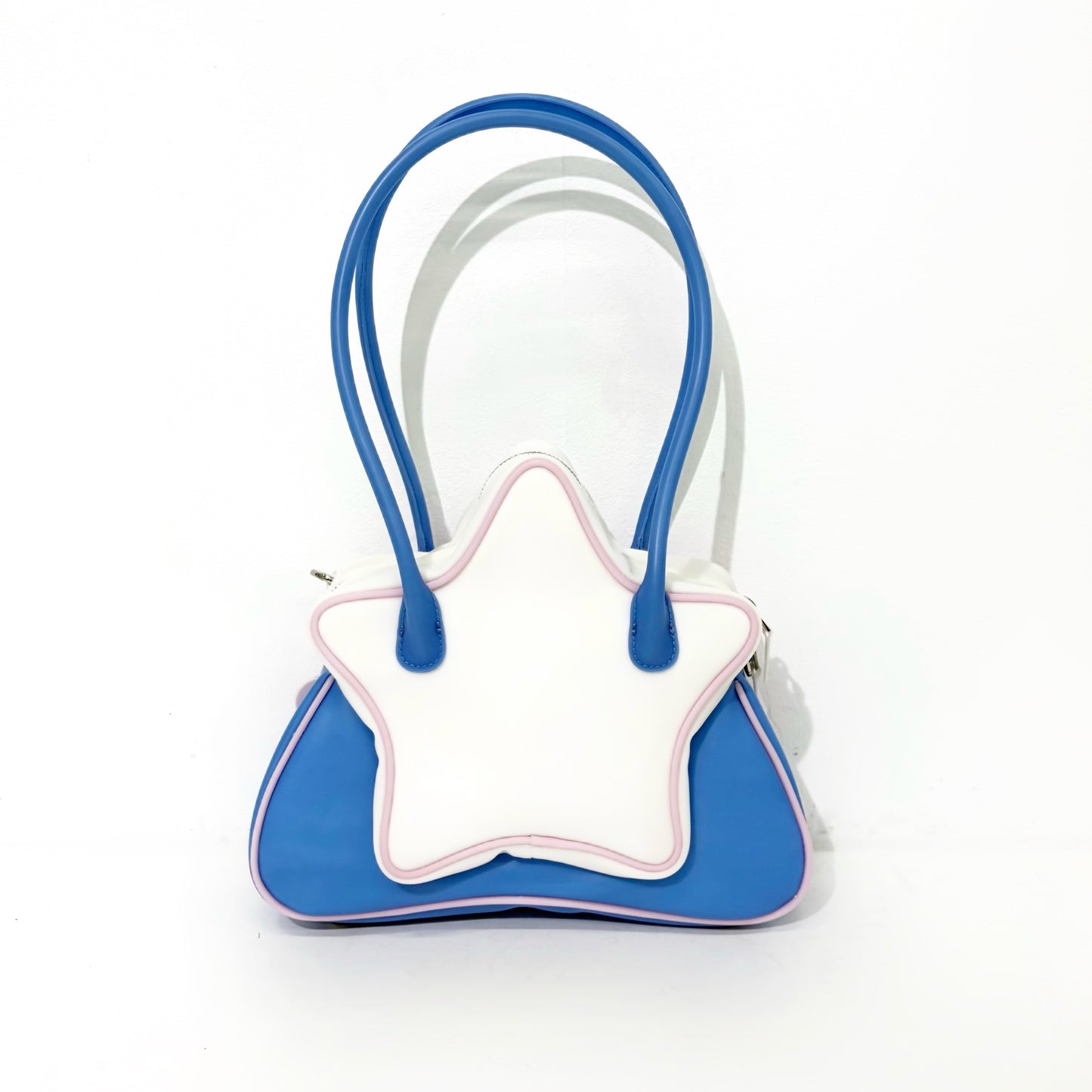 Star hair clip shoulder bag / Blue Pink / スターヘアクリップバッグ