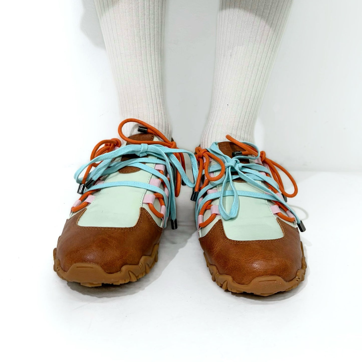 Double Bow / Green / yushokobayashiシューズ