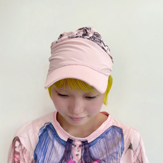 Pink baseball cap / グラフィックキャップ