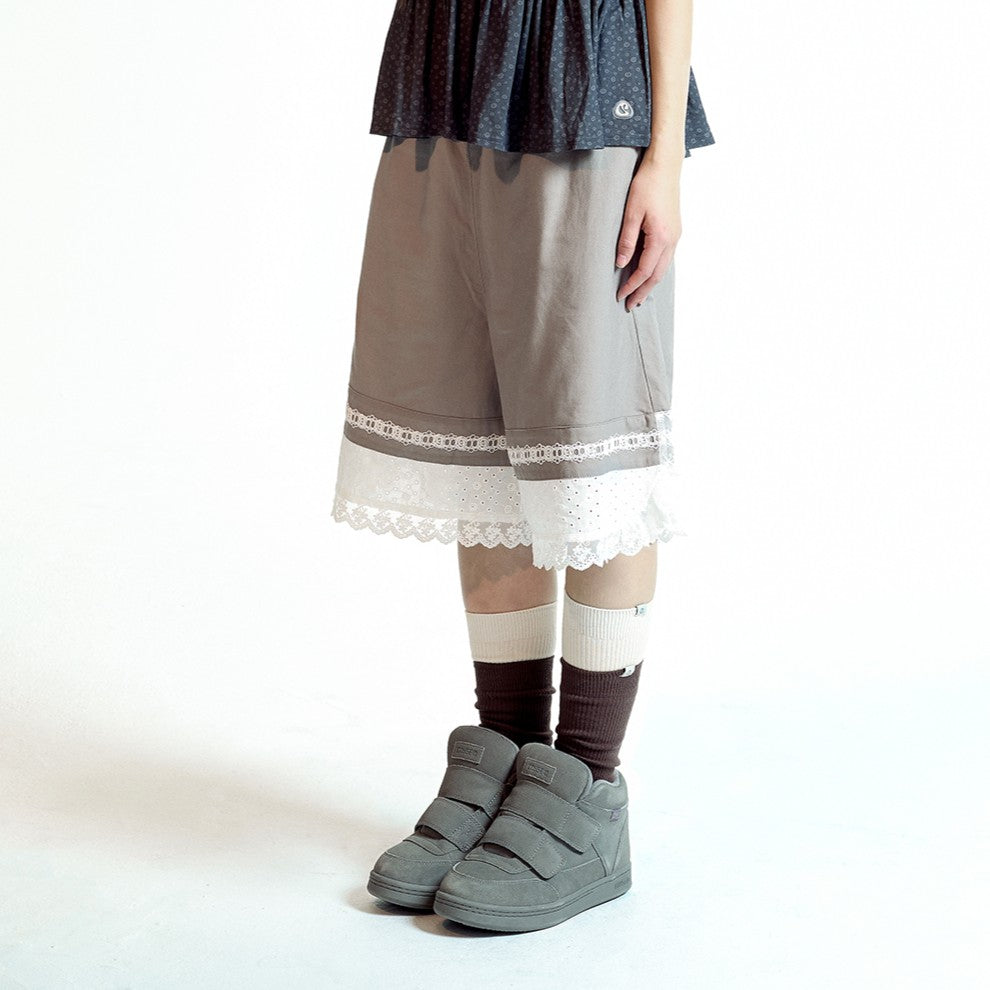 LACE SHORTS /  COCOA / レースショーツ