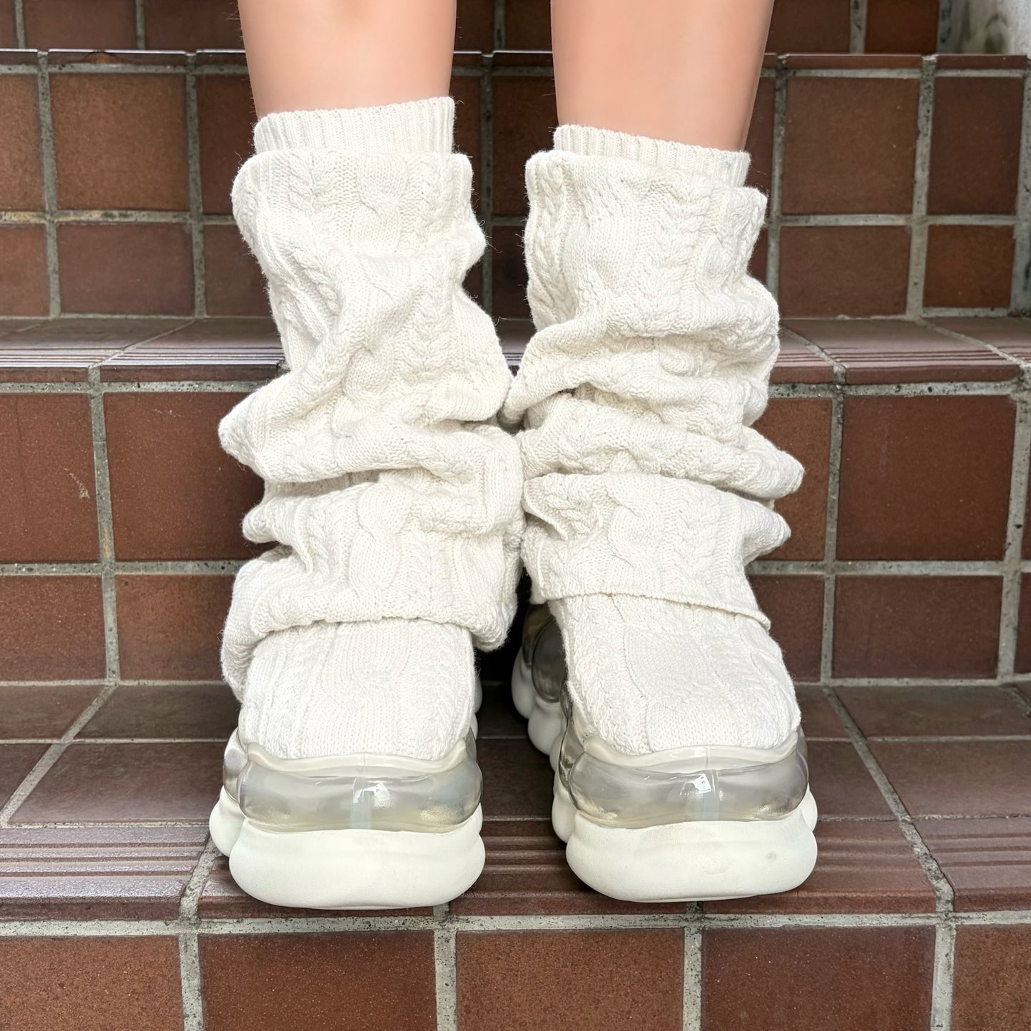 JEWELRY ARK LOOSE SOCKS / IVORY / ルーズソックスシューズ