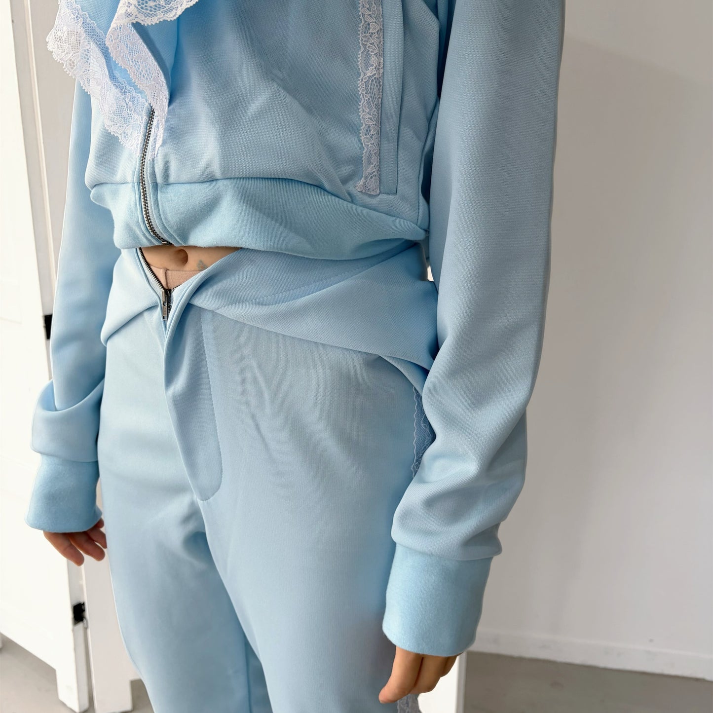SPORT GIRL TOP / BLUE / ジャージトップ