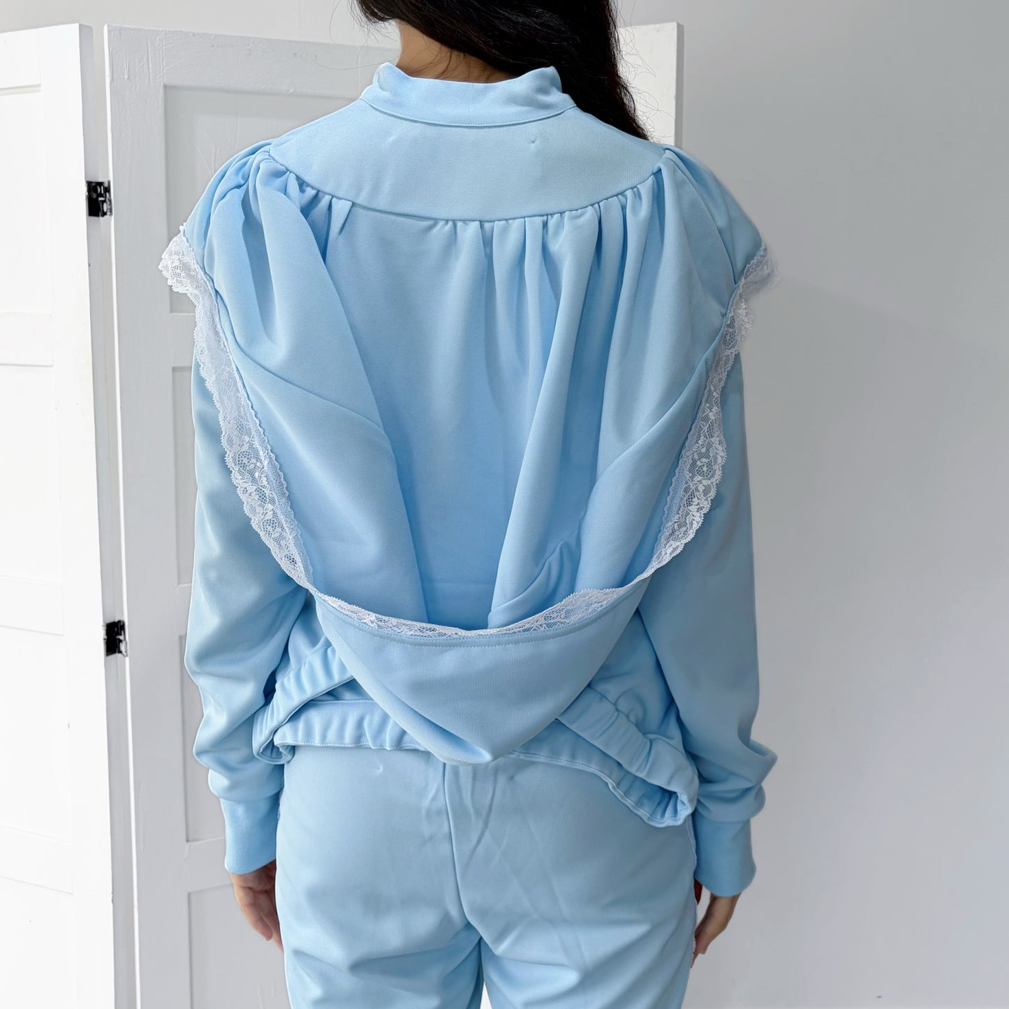SPORT GIRL TOP / BLUE / ジャージトップ