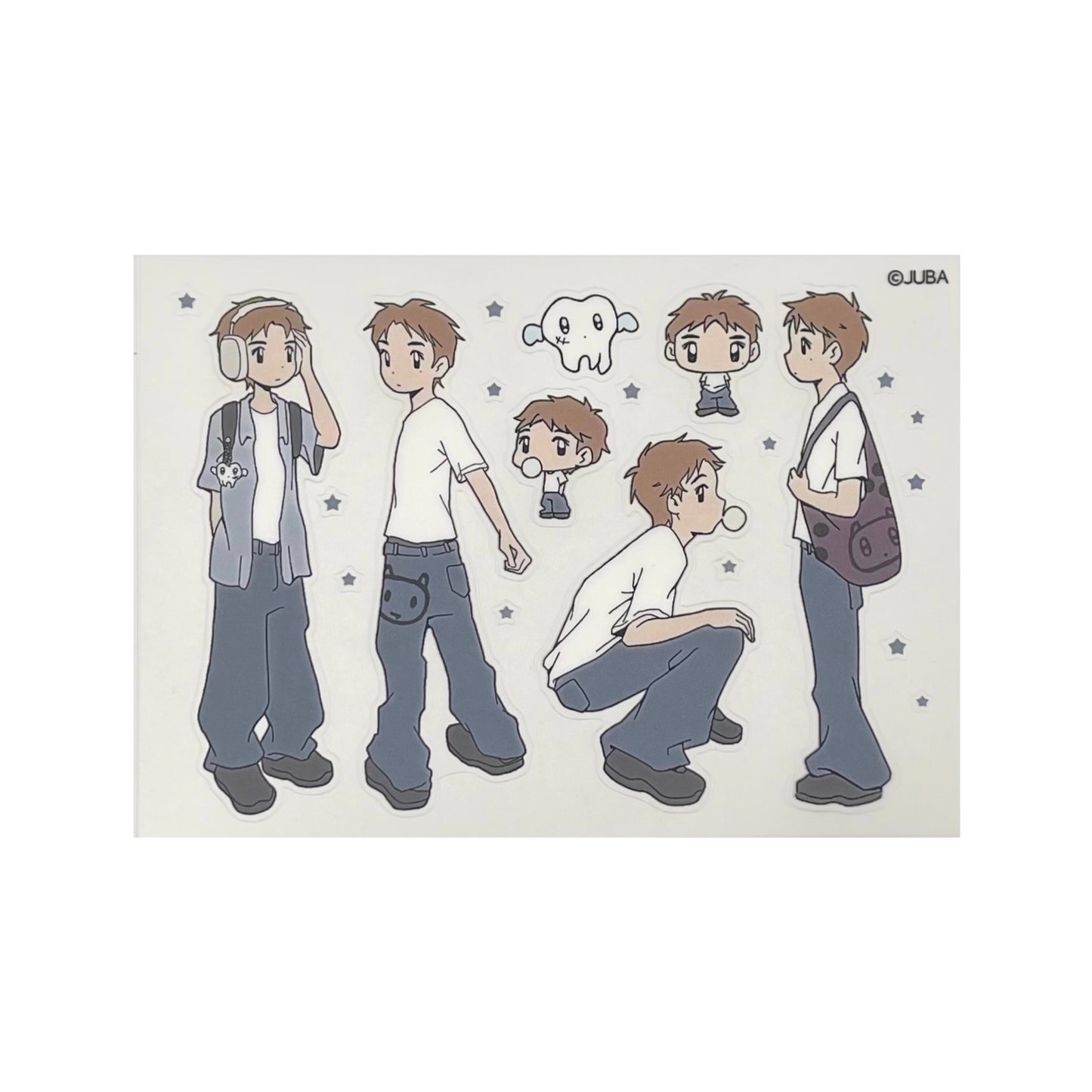 【JUBA】Boy look book sticker / ステッカー