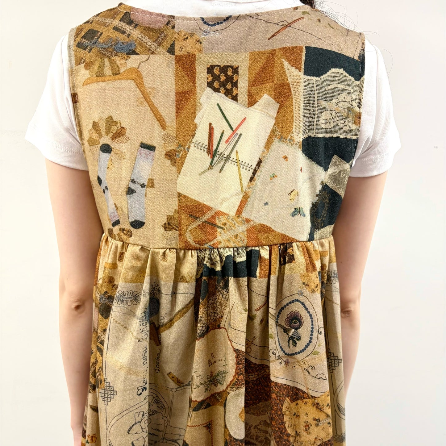 Memory Dress / Brown / ノースリーブドレス