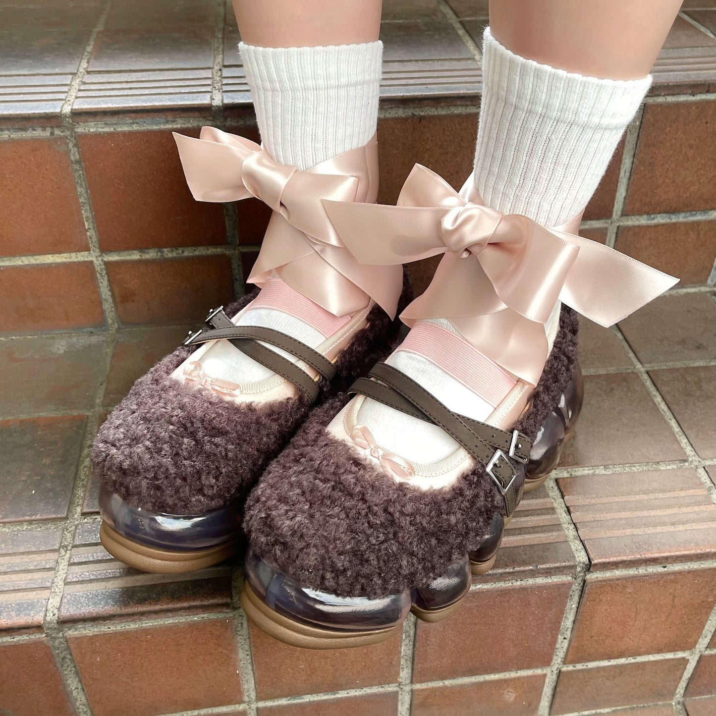 NEW JEWELRY FUR BALLET / MOCA / ファーバレエシューズ