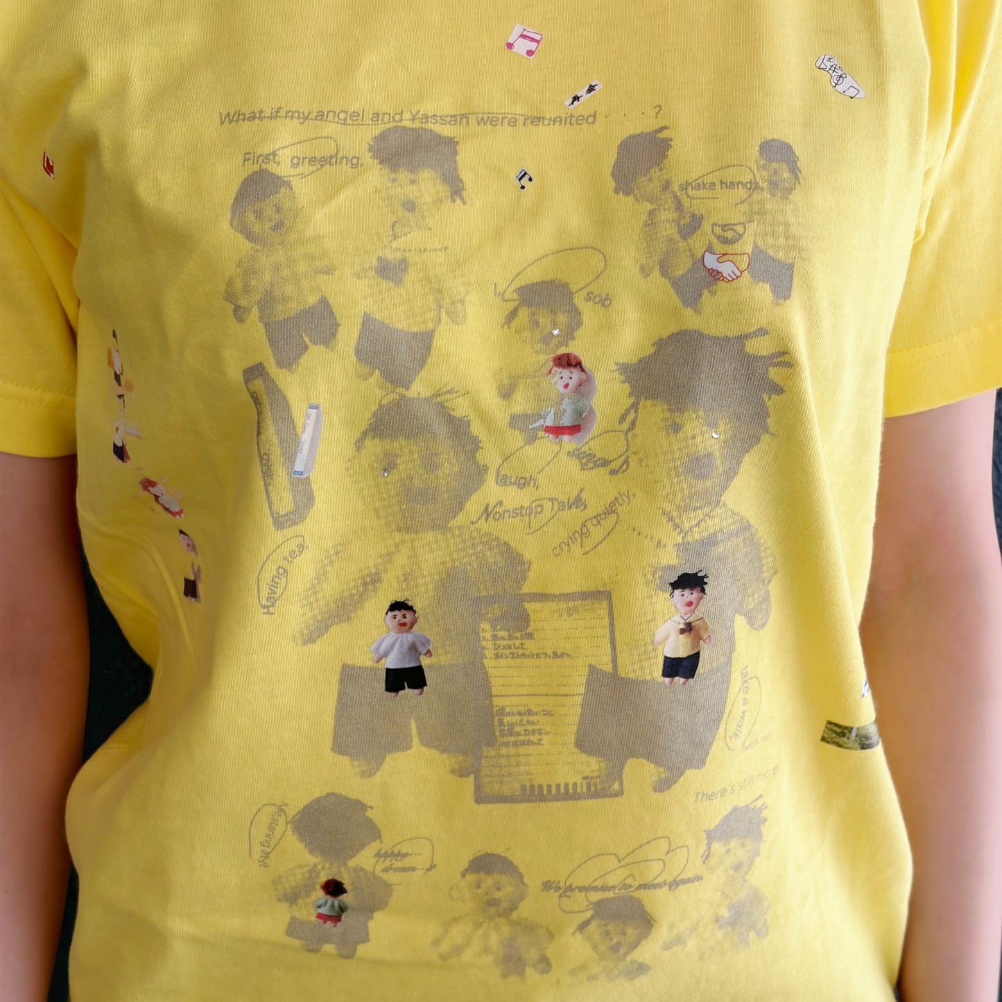 We are 友 T-shirt / Yellow / プリントTシャツ