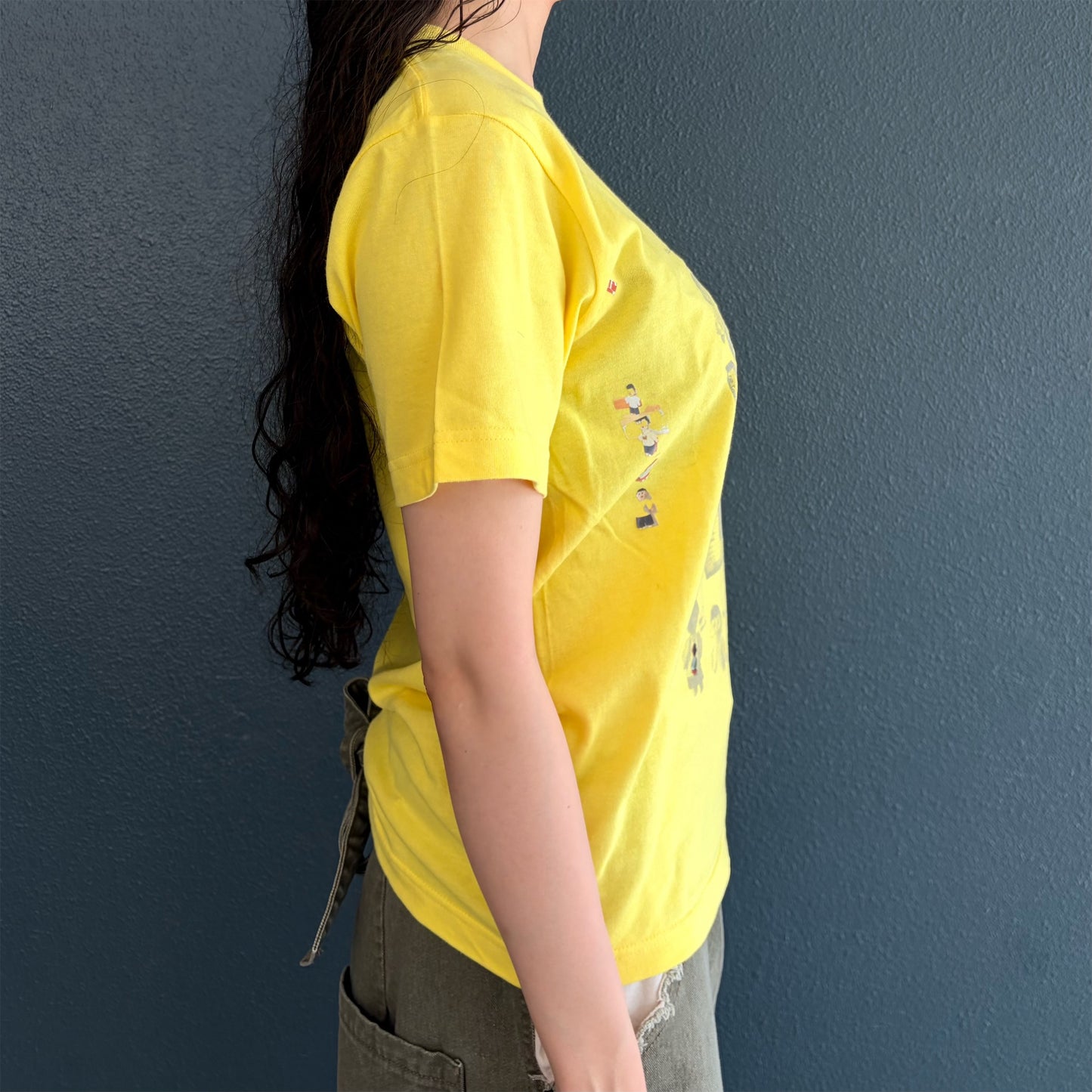 We are 友 T-shirt / Yellow / プリントTシャツ
