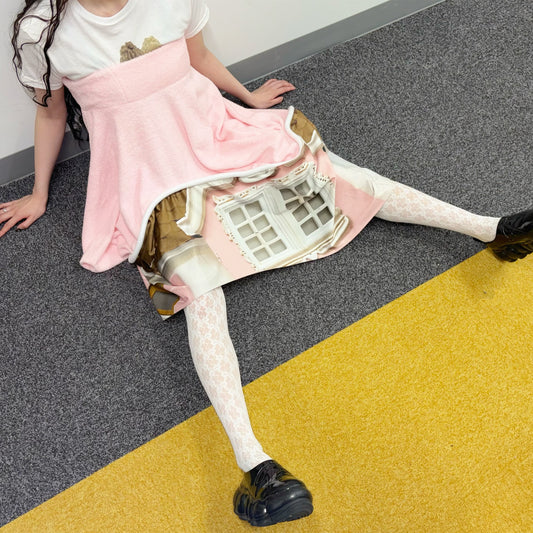 DOLL HOUSE DRESS / PINK CLOUD / ドールハウスドレス
