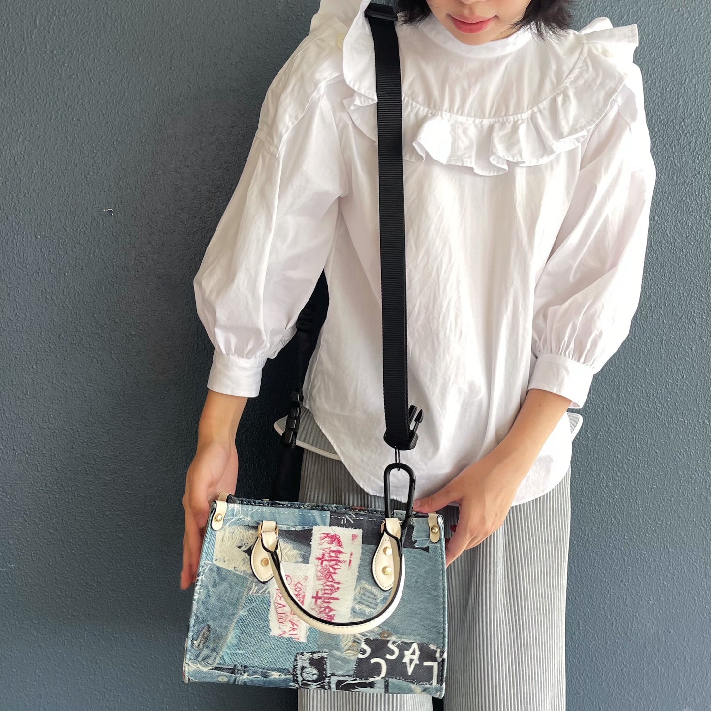 BAG! TROMPE L'OEIL JUV / BLUE / 3WAYバッグ