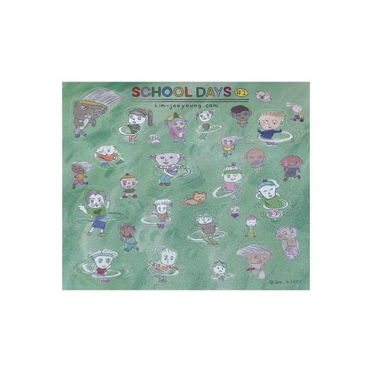 【Jooyoung Kim】SCHOOL DAYS Stickers 2 / ステッカー