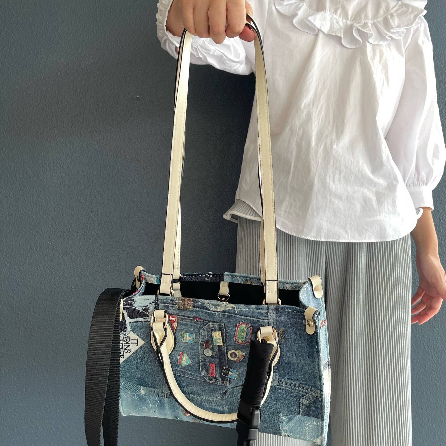 BAG! TROMPE L'OEIL JUV / BLUE / 3WAYバッグ