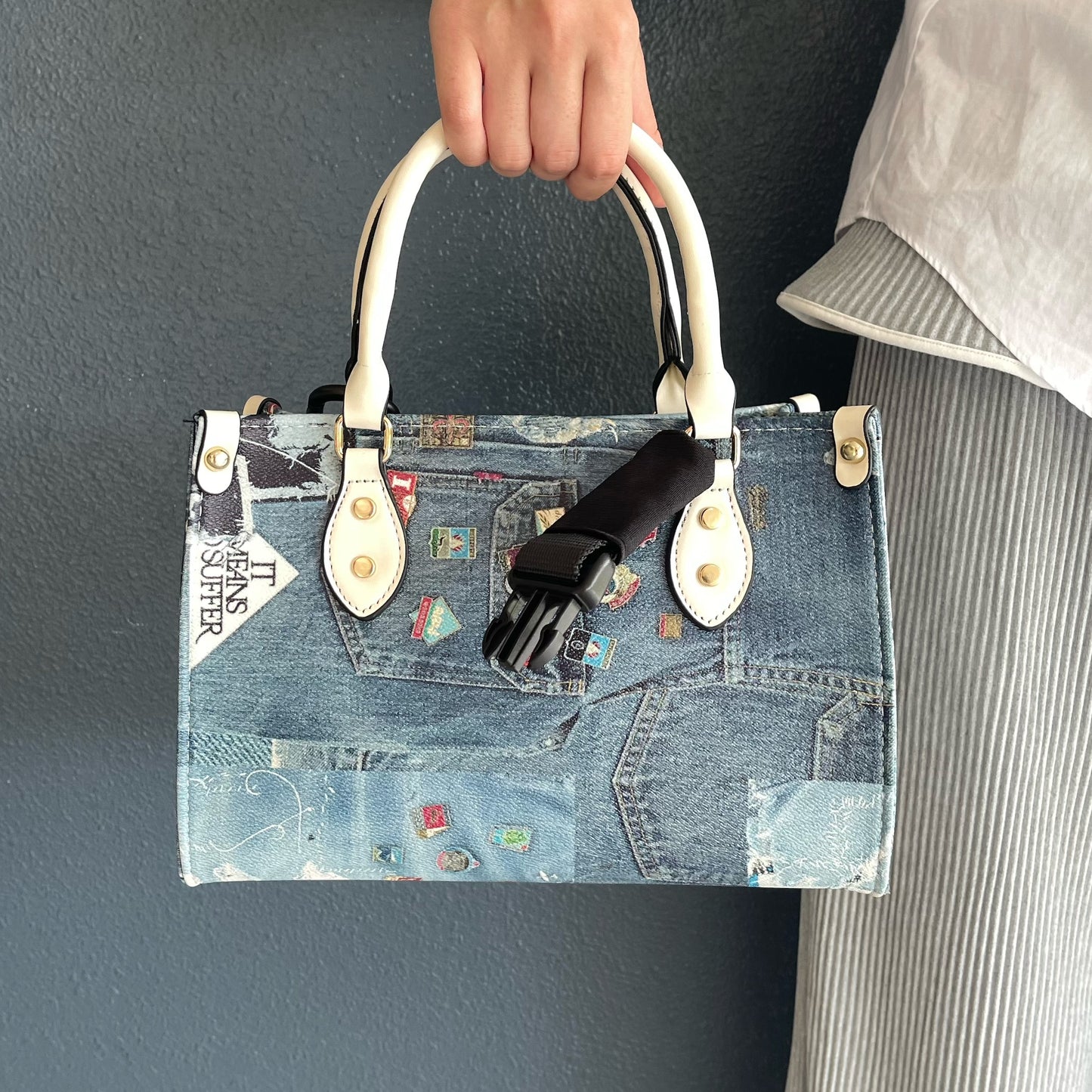 BAG! TROMPE L'OEIL JUV / BLUE / 3WAYバッグ