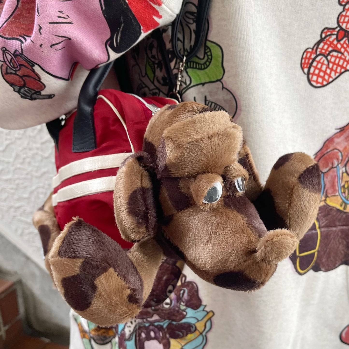 【SHEEP LIMITED】Penetrat dog bag / RED / ドッグバッグ