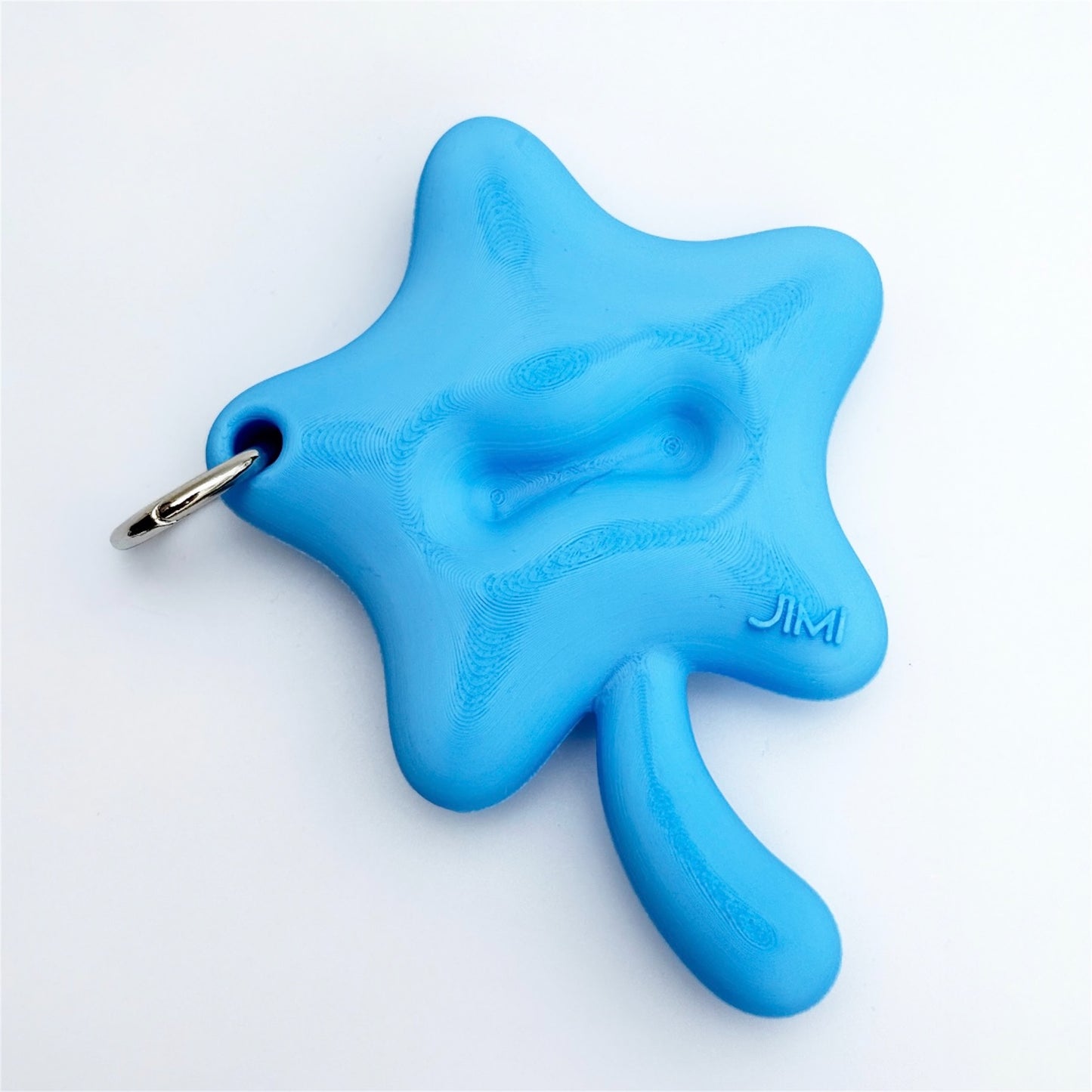 STAR Hand Mirror Keychain / BLUE / スターミラーキーチェーン