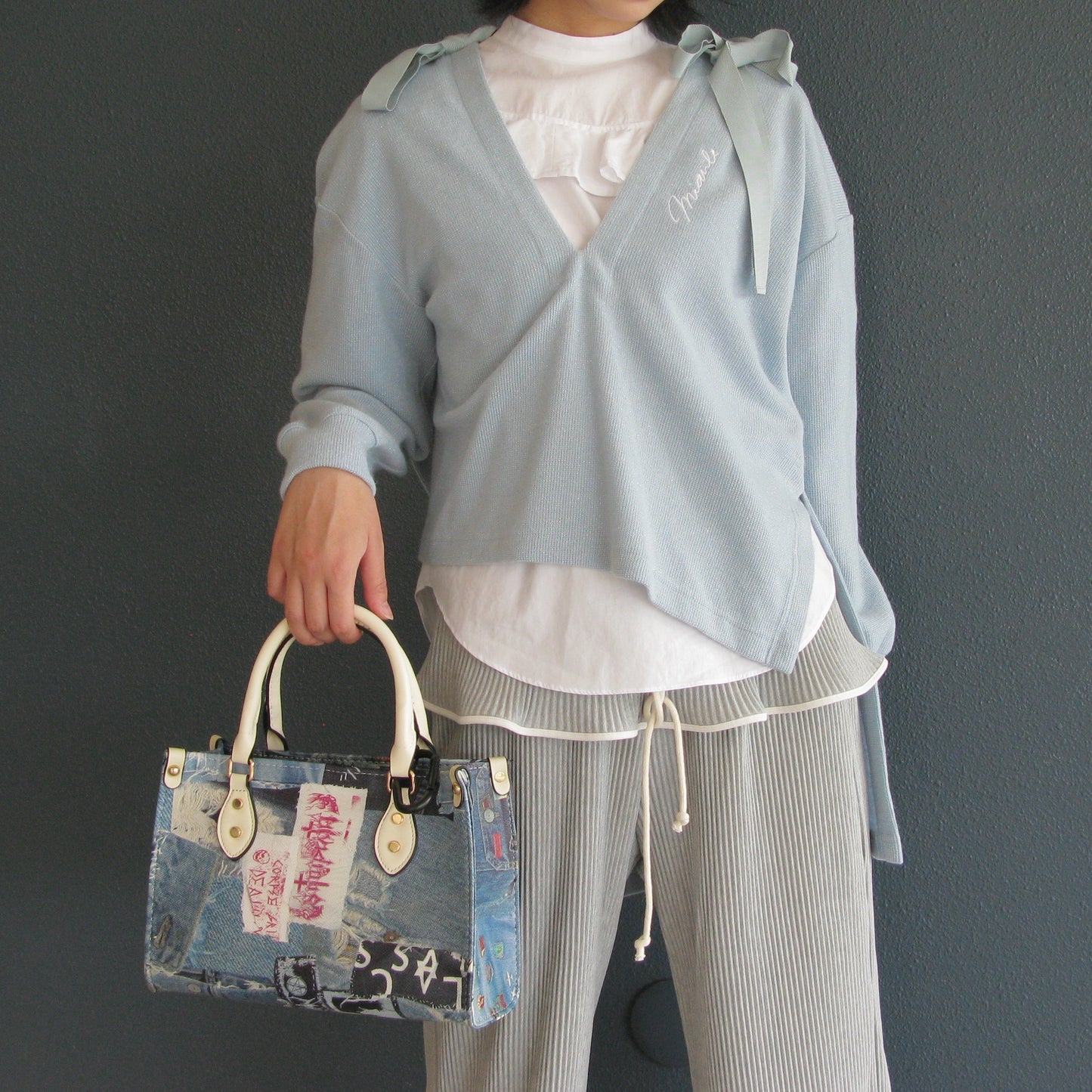 BAG! TROMPE L'OEIL JUV / BLUE / 3WAYバッグ