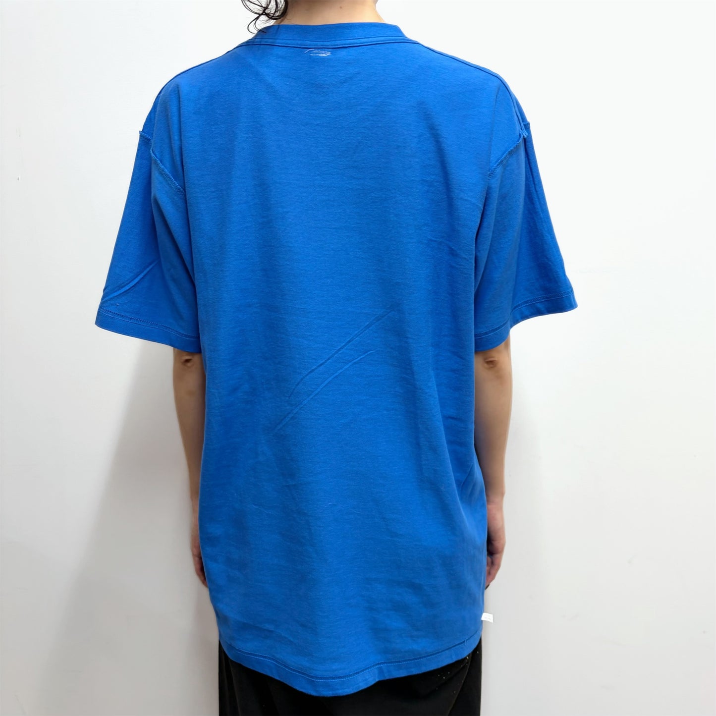 Patchwork T-shirts / blue / パッチワークTシャツ