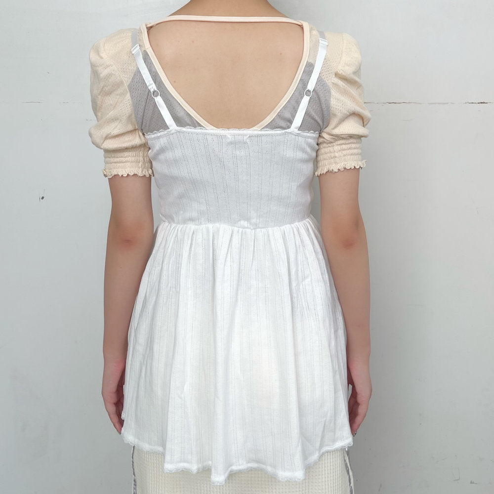 Posey jersey dress / Cream / ジャージドレス