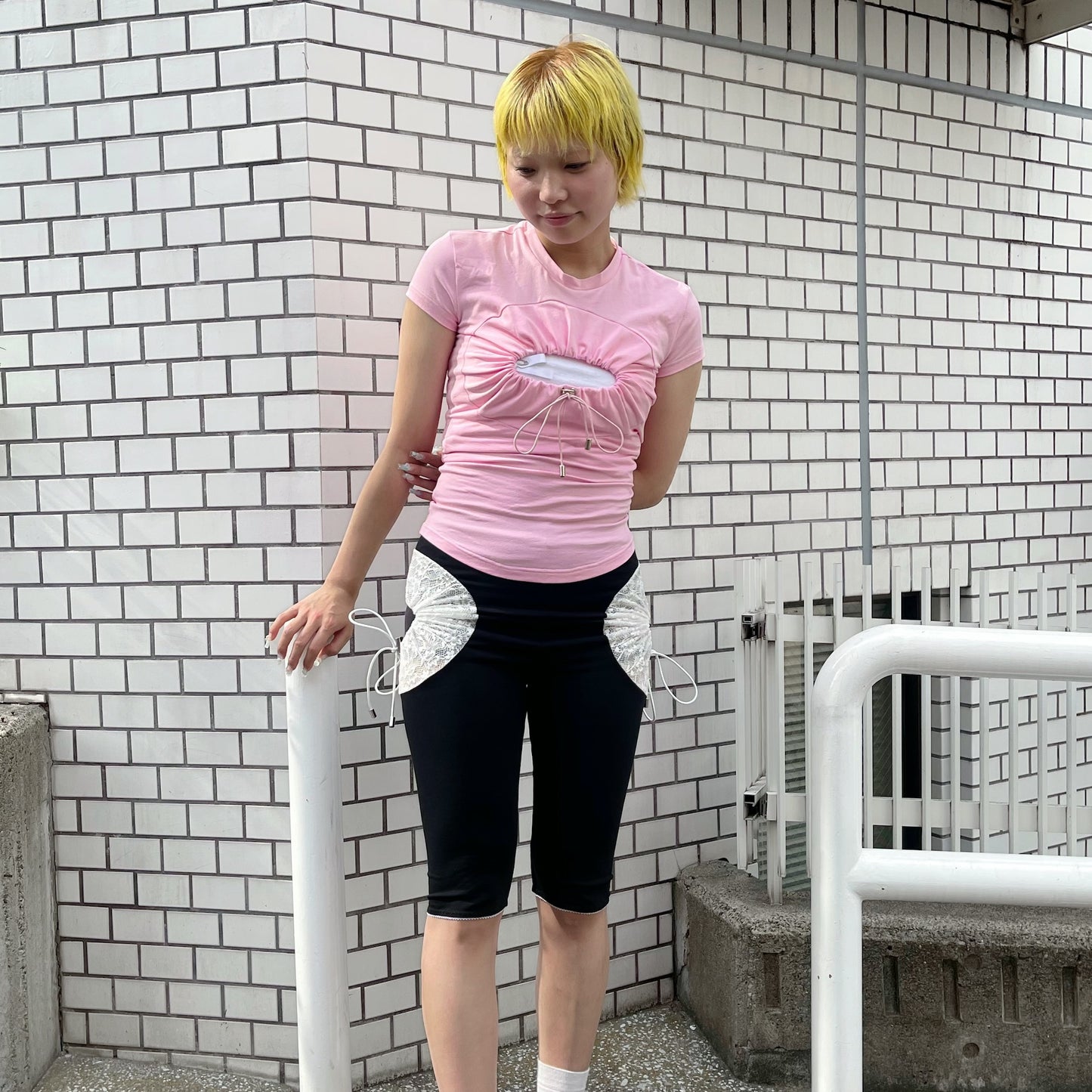 CIRCLE-TSHIRT / PINK / サークルTシャツ