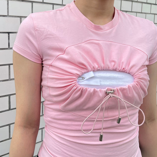CIRCLE-TSHIRT / PINK / サークルTシャツ