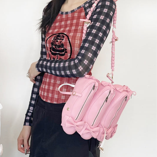 TEA PARTY BAG / PINK / ティーパーティーバッグ