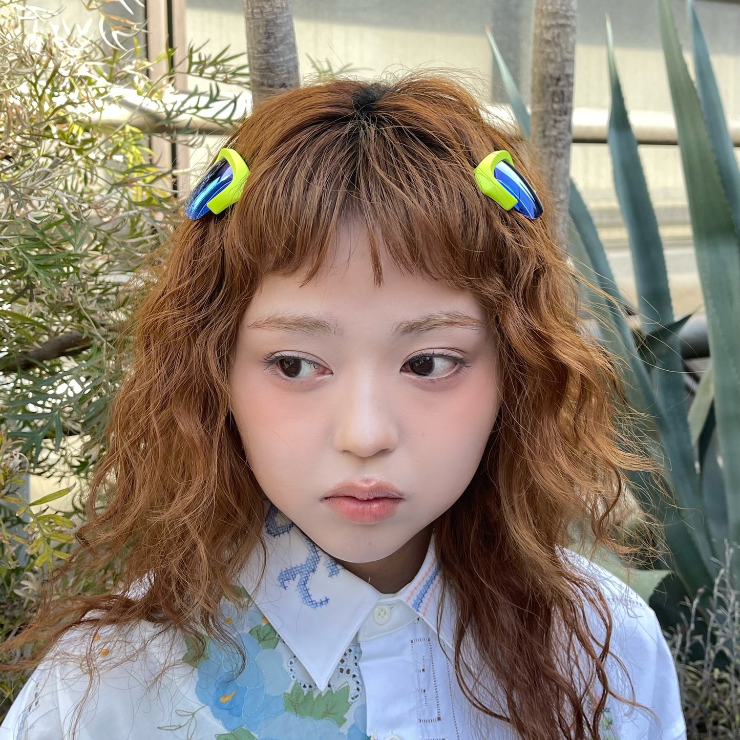UV Hair Clips / Toxic Waste / ヘアクリップ