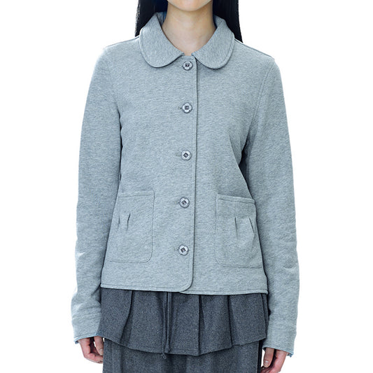COZY SWEAT JACKET / MELANGE GRAY / スウェットジャケット