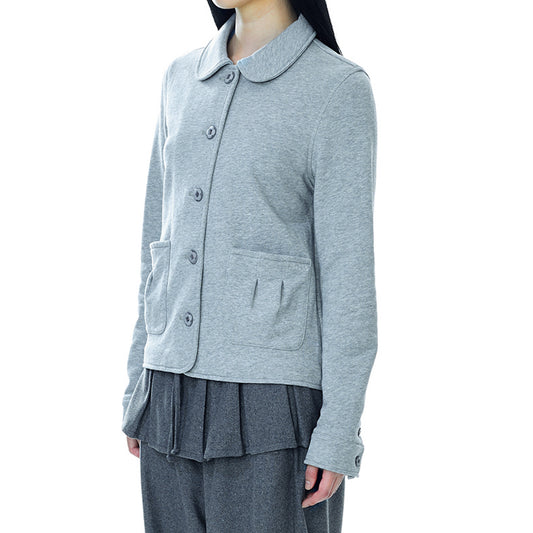 COZY SWEAT JACKET / MELANGE GRAY / スウェットジャケット