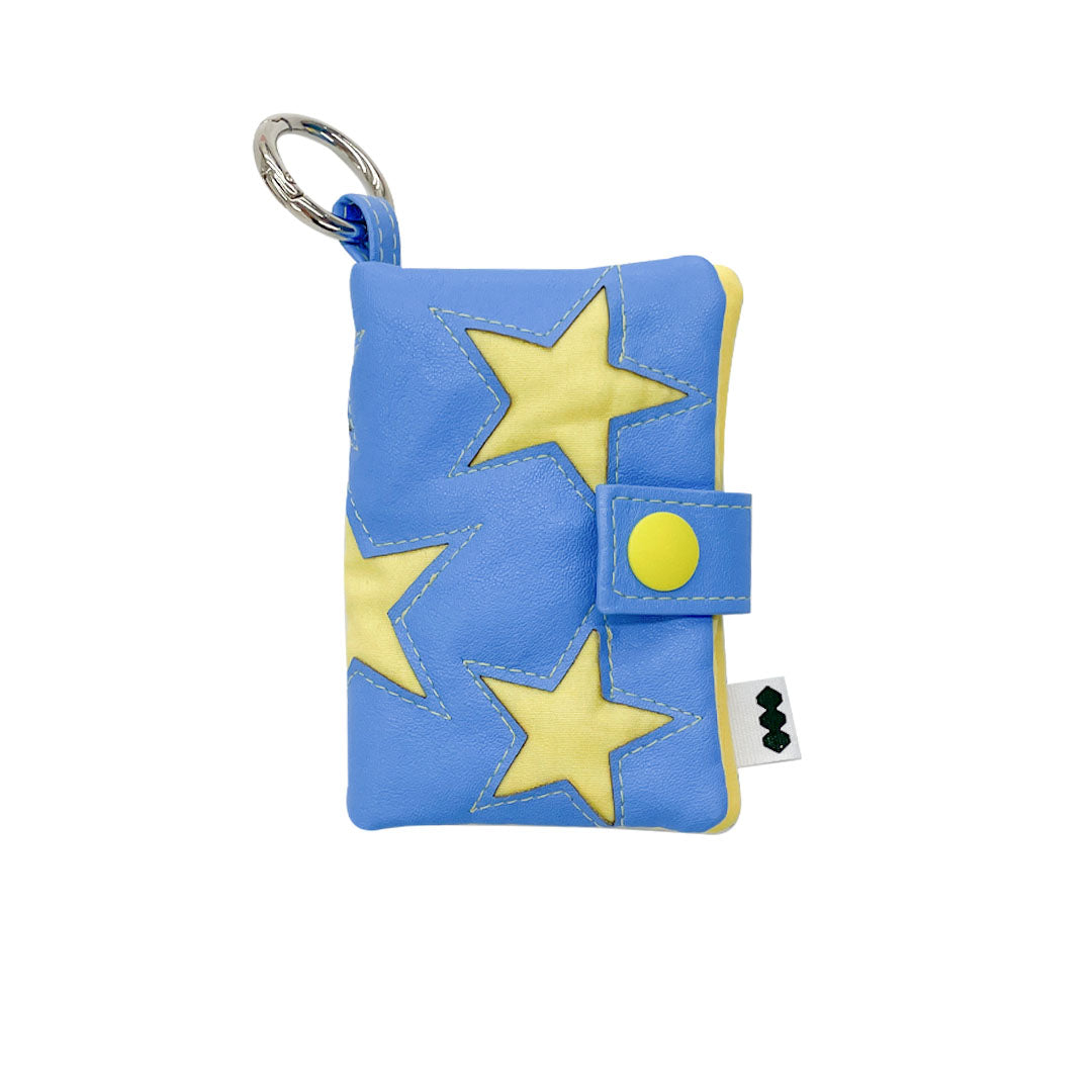 Lucky Card Book / yellow×sky / カードケース