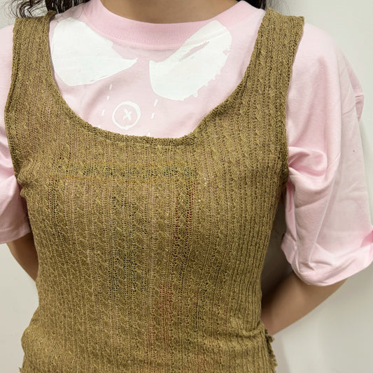 TANK TOP / brown / タンクトップ
