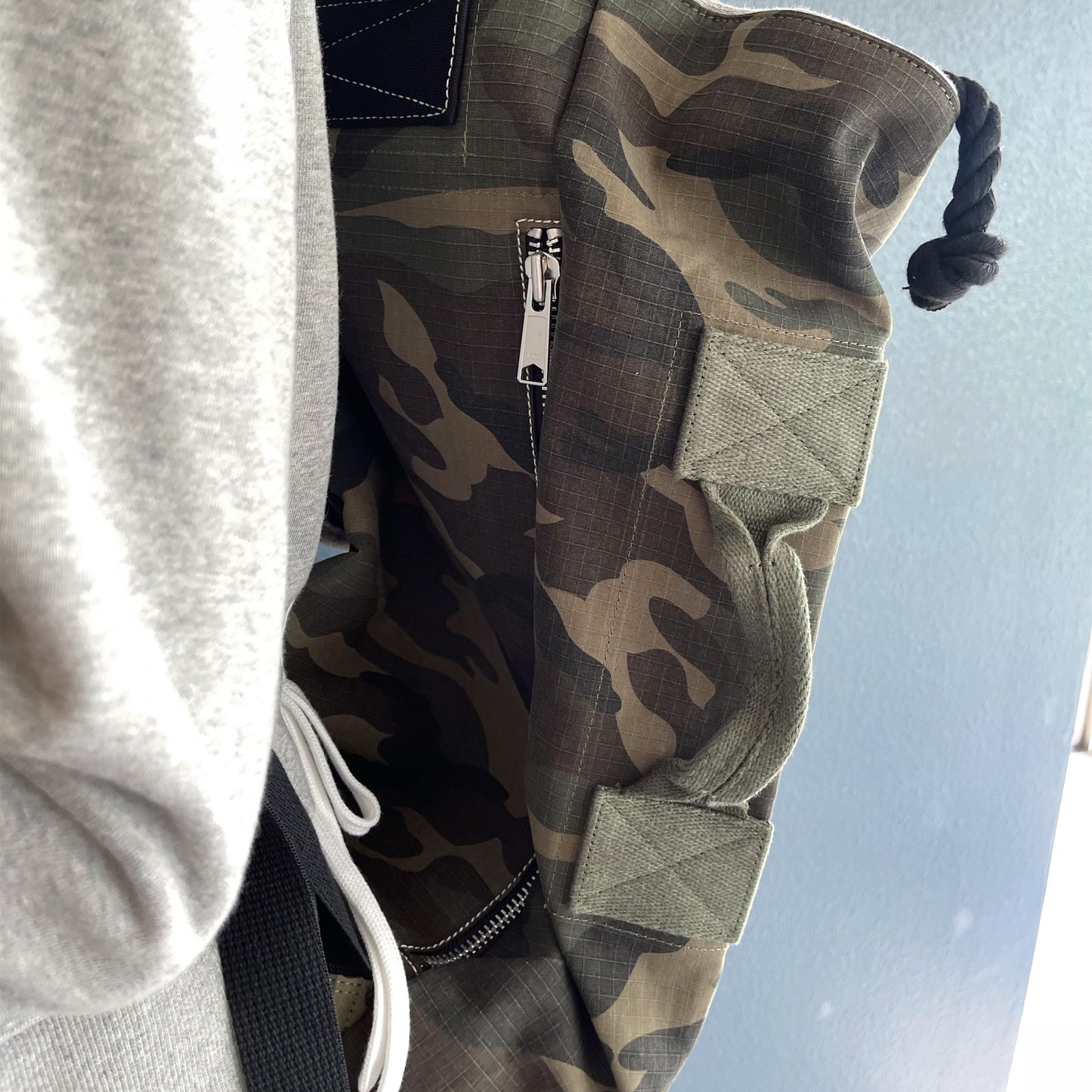 [fa.er.ie] rope loose skater backpack / camo / カモスケーターバックパック