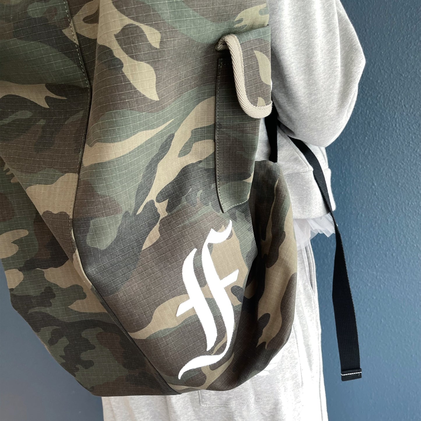 [fa.er.ie] rope loose skater backpack / camo / カモスケーターバックパック