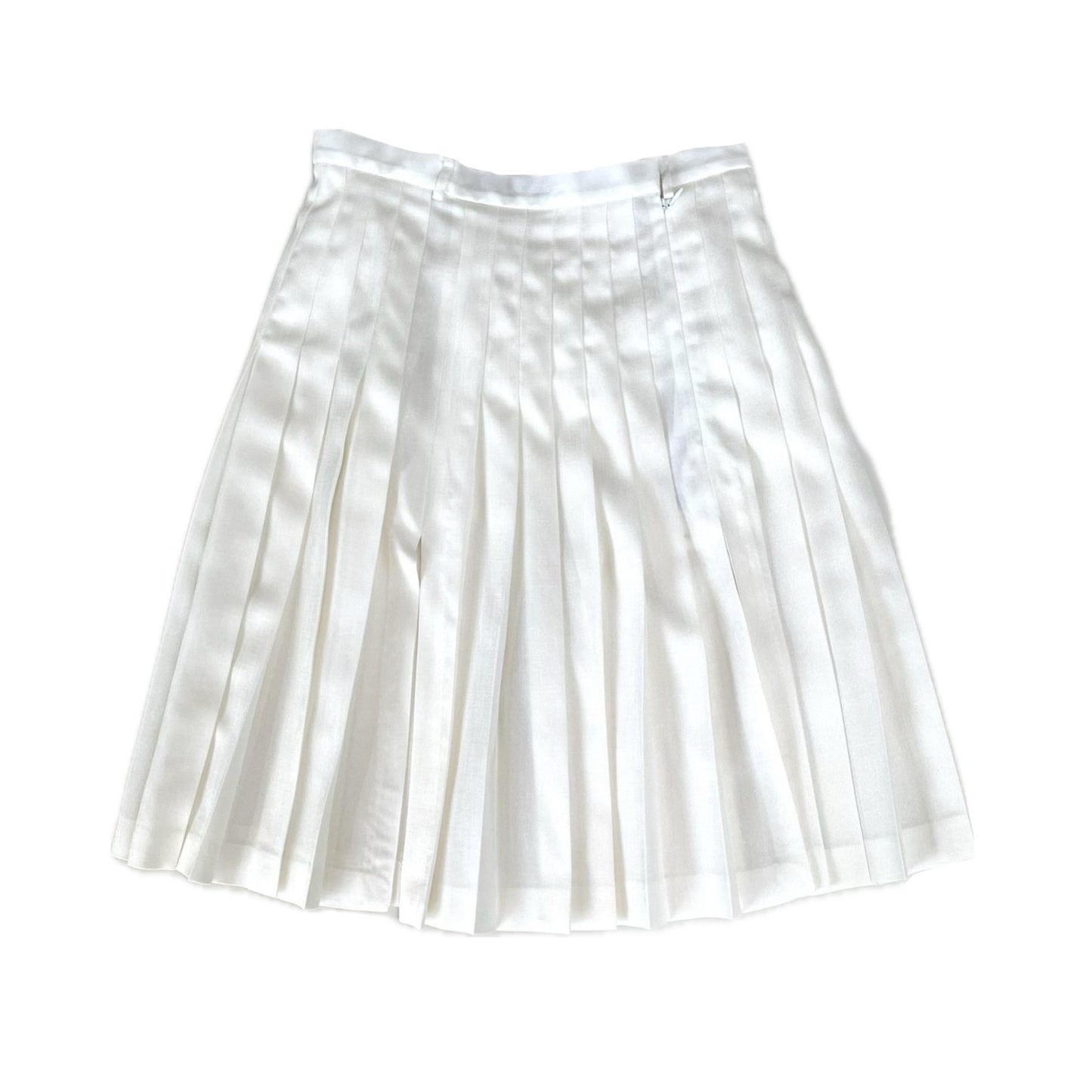 Prayer pleats skirt / WHITE / プリーツスカート