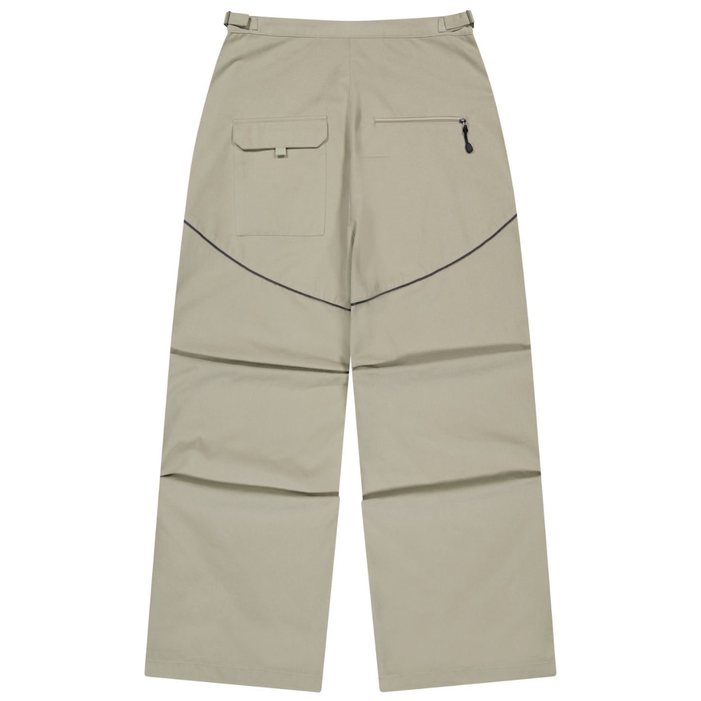 STRAP LINE PANTS / BEIGE / ストラップラインパンツ