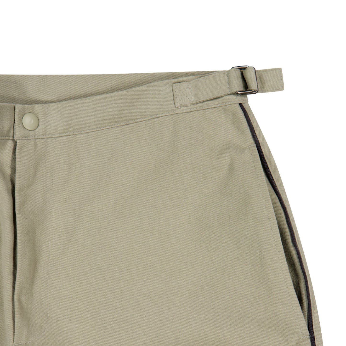 STRAP LINE PANTS / BEIGE / ストラップラインパンツ