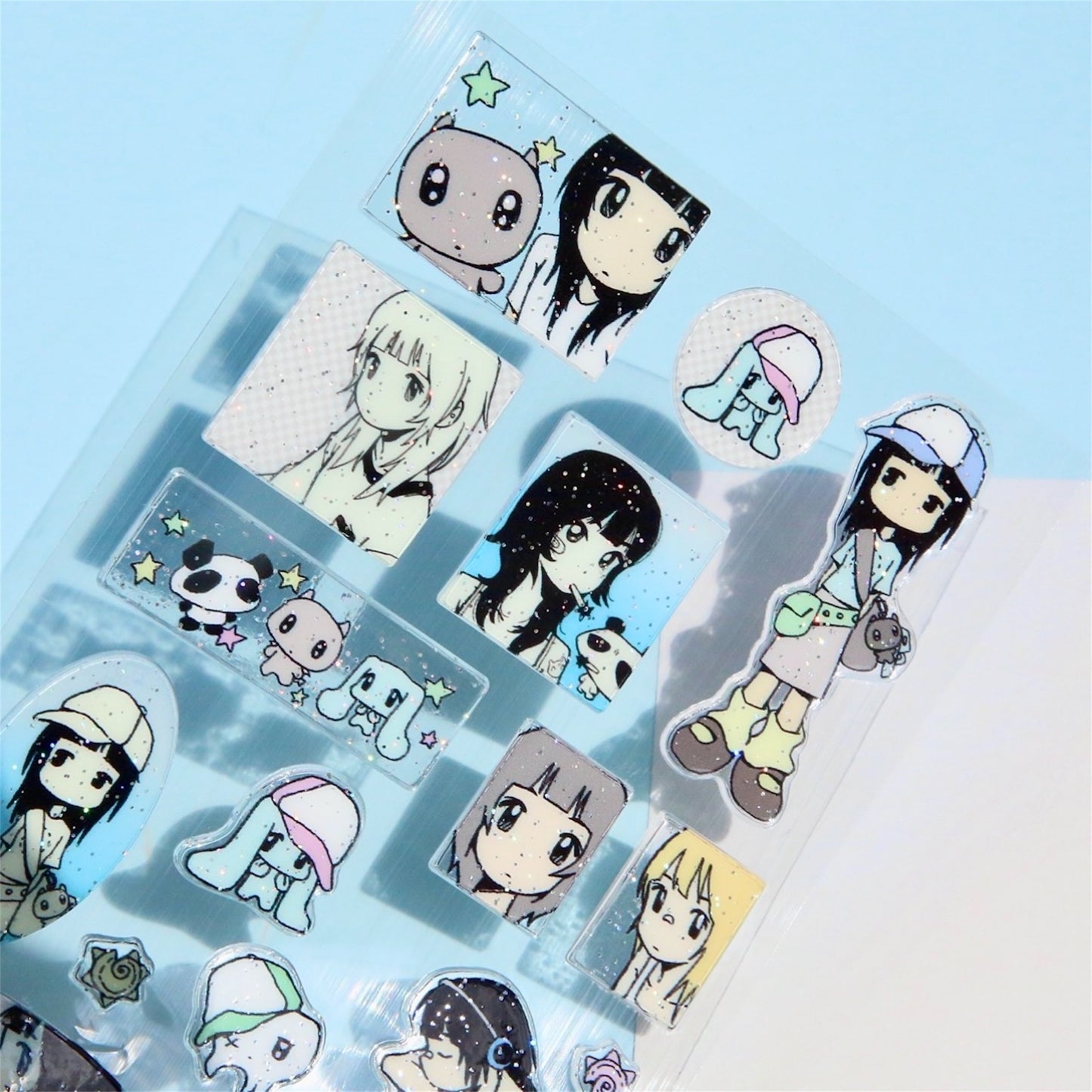 【JUBA】3D Block Sticker / ステッカー