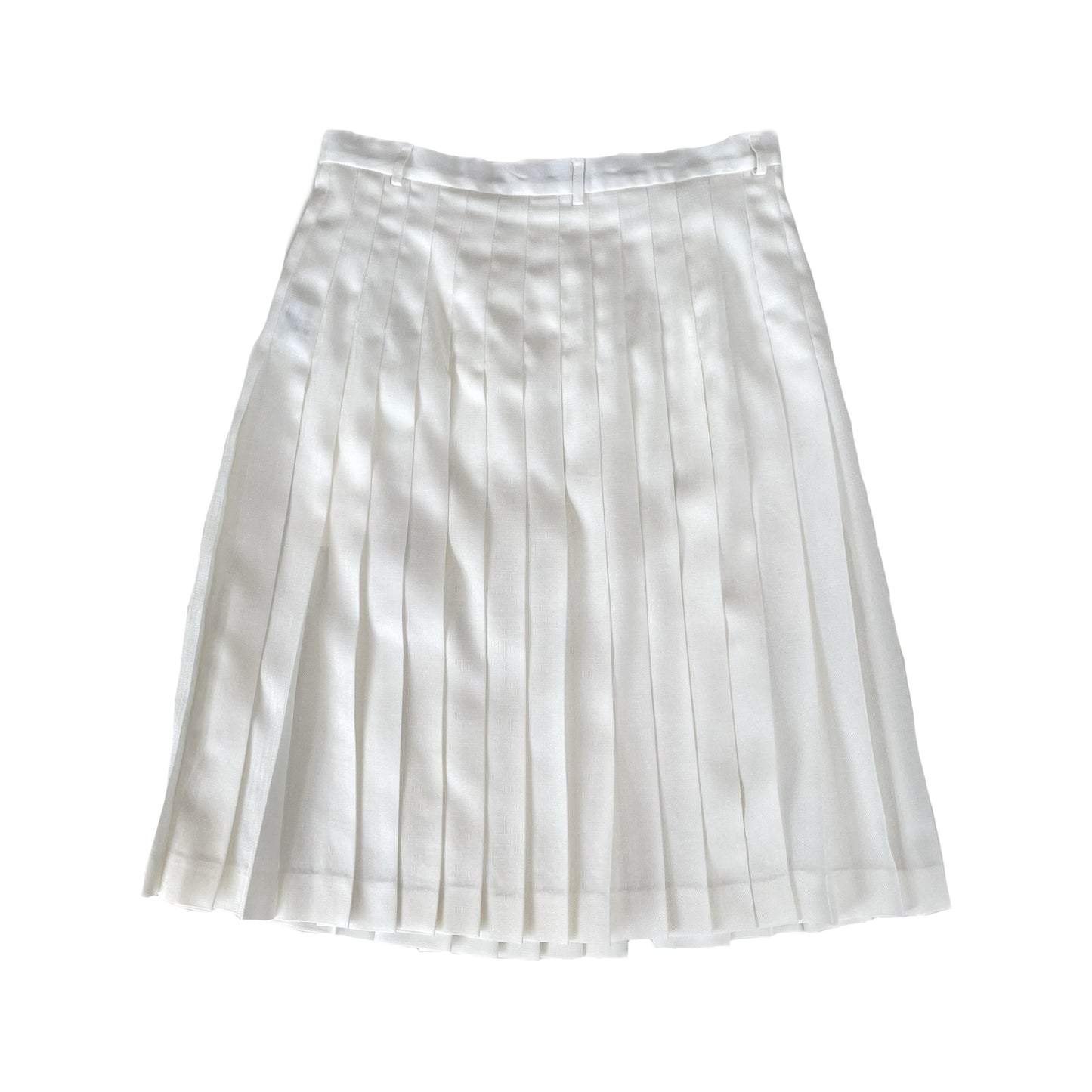 Prayer pleats skirt / WHITE / プリーツスカート