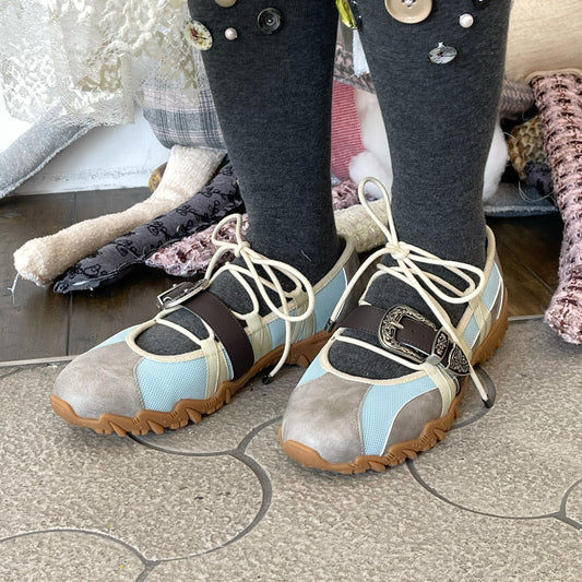 Turn / Sky blue / yushokobayashiシューズ