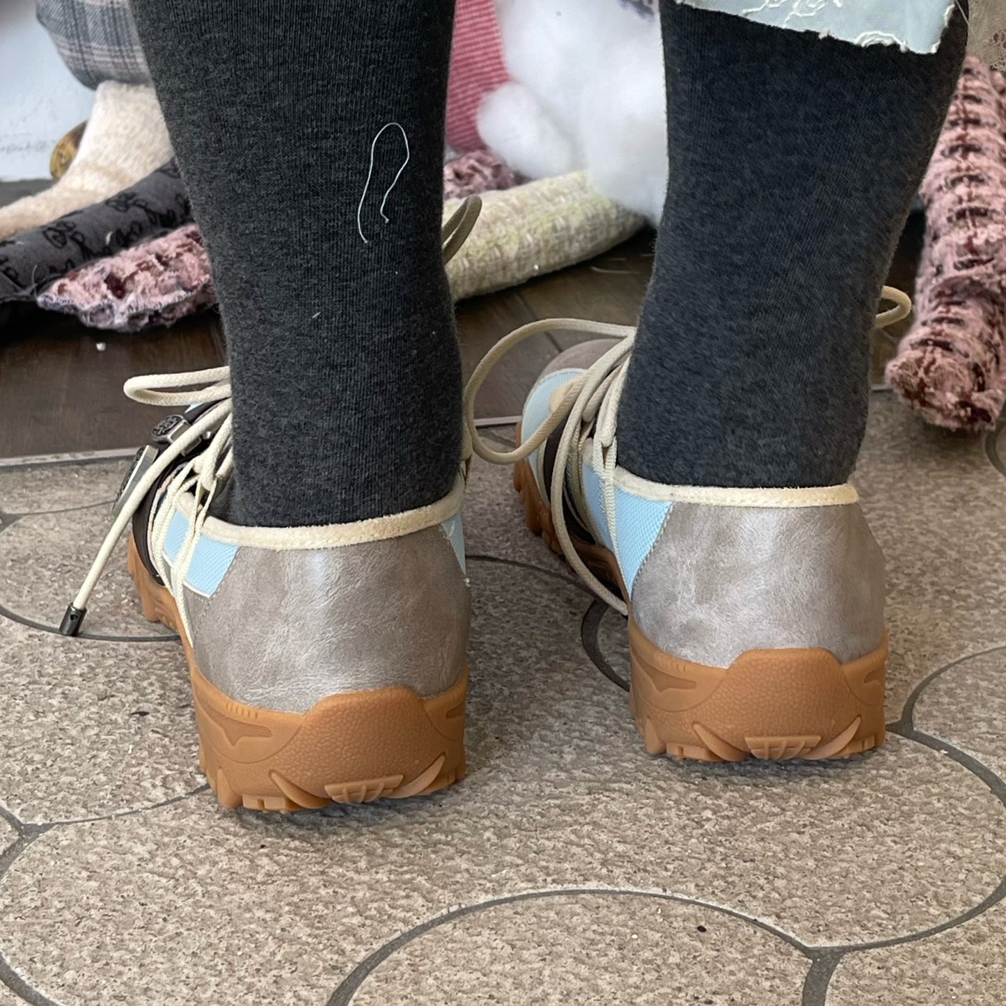 Turn / Sky blue / yushokobayashiシューズ