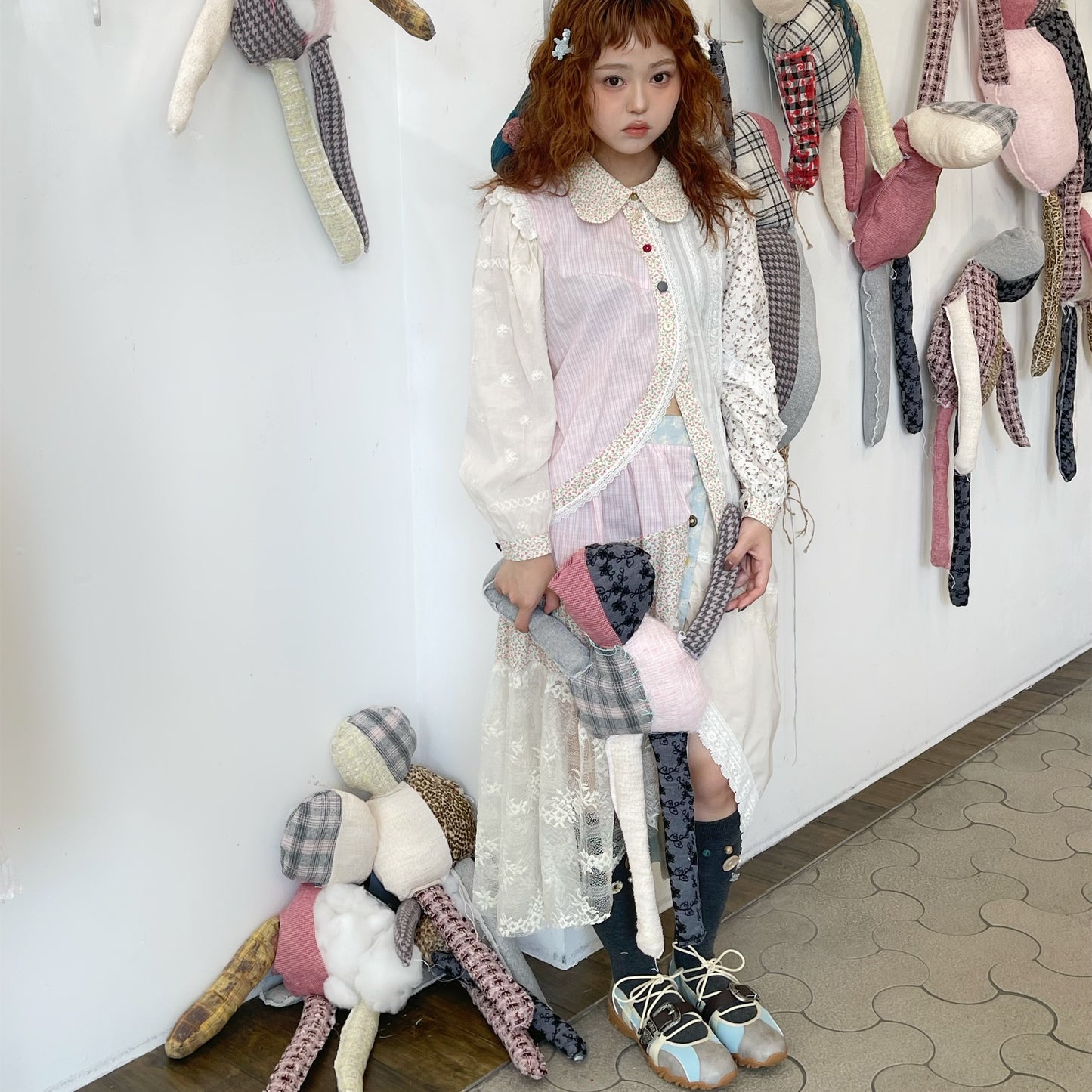 Turn / Sky blue / yushokobayashiシューズ